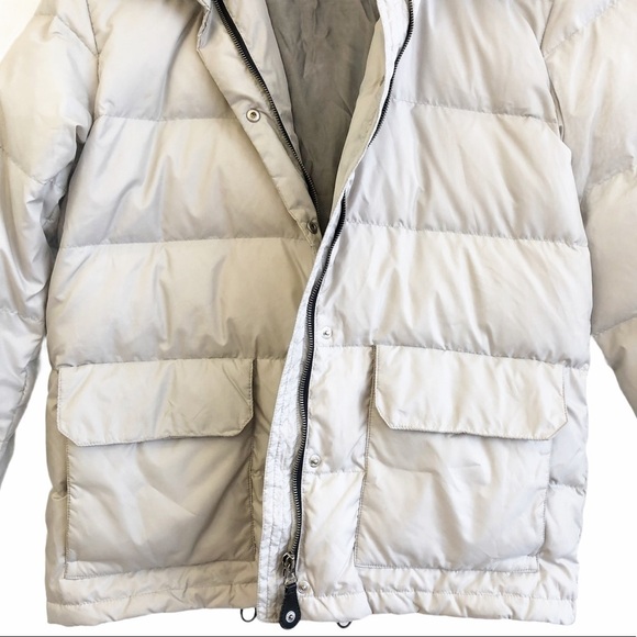 BOGNER Fire & Ice Quilted Puffer Down Hooded Jacket Size Medium in Silver Gray - Picture 12 of 13
